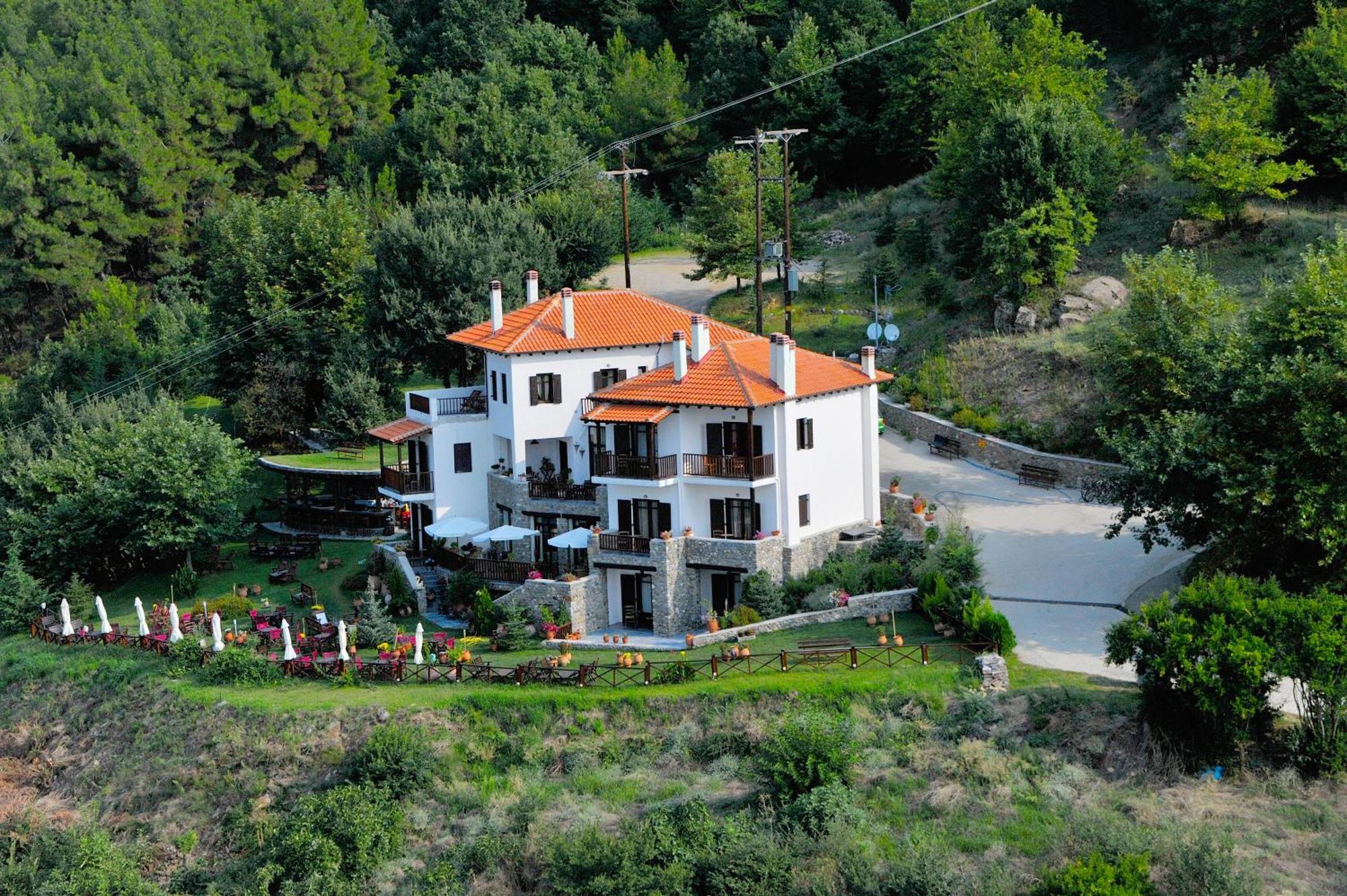 Nastou View Hotel Áno Poróïa Exteriör bild